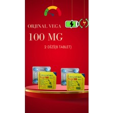 Abon Vega 100 Mg 2 Dizi(8 Tablet) Etki Garantili Geciktirici Sertleştirici Kuvvet Performansa Azdırıçı VEGA_100_MG Vega_cobra Orjinal_viagra