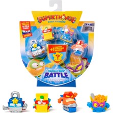 Superthings Kazoom Power Battle 5’li Mini Figür Paketi UPH09000 - Mavi Maskeli Kilit
