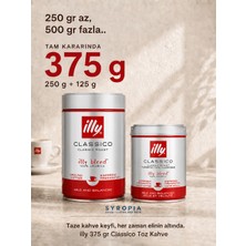 Illy Classico Toz Kahve 375 gr (250 gr + 125 Gr) – Orta Kavrulmuş
