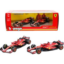 Bburago 1:43 Ferrari Sf-24 Formula 1 Racing 2’li Model Araba Seti