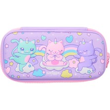 Smiggle Energetic Hardtop, Sert Kapaklı Kalem Kutusu-Lila