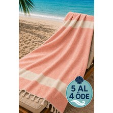 Hig Store Elmas Peştemal %100 Pamuk Saçaklı - 90X170 Ebat Plaj Havuz Spa Spor Sauna Seyahat Havlusu