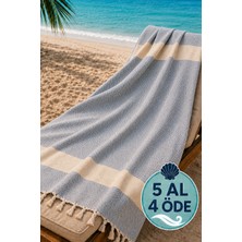 Hig Store Elmas Peştemal %100 Pamuk Saçaklı - 90X170 Ebat Plaj Havuz Spa Spor Sauna Seyahat Havlusu