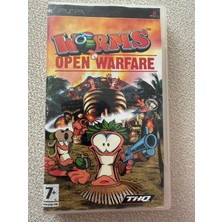 THQ Psp Worms Open Warfare Orjinal Umd Oyun
