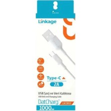 Lkcb-03 Şarj Kablosu 2A Uyumlu Type-C (Kalın)