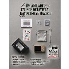 Serreha 4K Ultra Hd Vlogging Kamera 64 Mp 12X Optik Zoom Dijital Fotoğraf Makinesi (64 GB Hafıza Kartı Dahil)