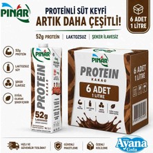 Pınar Laktozsuz Yüksek Proteınlı Sut 1lt x 6 Adet
