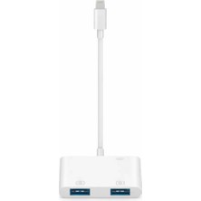 Uslucan Alışveriş ZR540 2 USB 1 Lightning Camera Adapter
