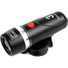 Trendbisiklet XC-735A Pilli Bisiklet Ön Farı – 5 LED, 20 Lümen, 3 Mod