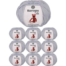 Kuzgun Ticaret 10 Adet Amigurumi El Örgü Ipi 50GR 580