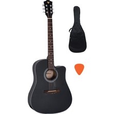650 cm Uzunluğunda Akustik Gitar ile Kılıf ve Pena Hediyeli