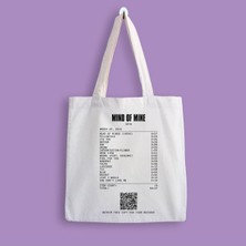 Designedfy Zayn Malik Album Receipt Baskılı Bez Çanta