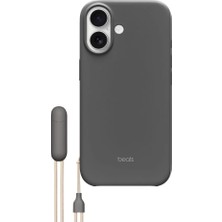 Beats iPhone 17 Magsafe Özellikli ve Kamera Denetimi Düğmeli Kickstand Kılıf Granit Grisi MGY54LL/A