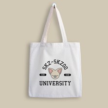 Designedfy Stray Kids 7 Baskılı Bez Çanta