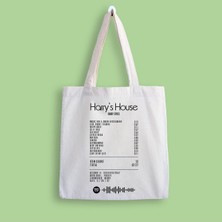 Designedfy Harry's House Album Receipt Baskılı Bez Çanta