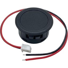 Sanec Yuvarlak Voltmetre Dc 4-100V Karavan Motosiklet Için Uygun