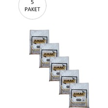 Kuzgun Ticaret Şeffaf Hışır Atlet Poşet Büyük Boy 29X52 cm 650 gr (5 Paket-Takriben 750 Adet)