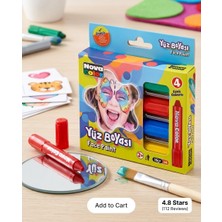 Yüz Boyası 4 Renk Set