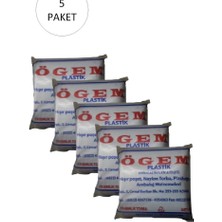 Kuzgun Ticaret Bakkaliye Naylon Torba Yarımlık 14X27 cm 1 kg 5 Paket (Takriben 1,800 Adet)