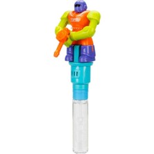 Robot Figürlü Su Oyunu - Baloncuk Oyunu - 625P - Mor Kasklı (Lisinya)