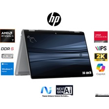 Hp Omnibook Xflip 2-In-1 (Yeni Nesil Yapay Zeka) Amd Ryzen 7 Aı 350 32GB Ram 1tb SSD 16" 2k IPS W11 Home BT0B2EA Prestij