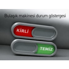Baba Oğul 3D 2 Adet 3D Baskı Bulaşık Makinesi Temiz/kirli Göstergesi – Durum Etiket
