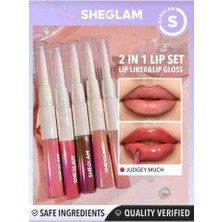Sheglam 2 In 1 Lip Liner & Lip Gloss "judgey Much"