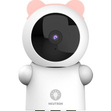 Neutron NTL-BC-05P Akıllı Pembe Bebek Kamerası, Hassas Termometre ve Ninni Çalar