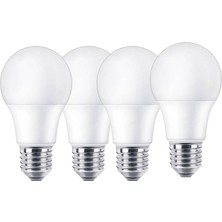 Lunatic 4'lü Avantajlı Paket 39463 Ledx Al-Ll9-4 9 Watt 6500K Beyaz E27 Duy Ampul