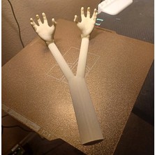 Baba Oğul 3D 3D Baskı Sırt Kaşıyıcı – Uzun Saplı Pratik Vücut Kaşıma Aparatı
