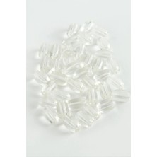 Zero Land Kmrsfres 6x8 mm Oval Cam Boncuk 1 kg Şeffaf