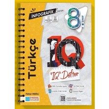 Akm Kitap 8. Sınıf Lgs Türkçe Infografik Serisi Iq Akıllı Defter Evrensel Iletişim