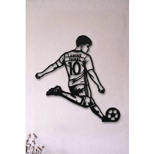 Lamine Yamal Efsane Futbolcular Serisi 3D Baskı Wall Art Duvar Dekoru - Taraftar Odası Dekorasyonu