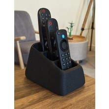Baba Oğul 3D 3D Baskı 3 Gözlü Kumanda Standı – Çoklu Kumanda Organizeri (Farklı Renk Seçenekleri)