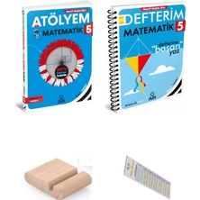 Arı Yayıncılık 5.sınıf Matematik Defterim- Matematik Atölyem 2027 Maarif Model +Telefon Tutucu +Çözüm Ayracı