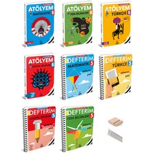 Arı Yayıncılık 5.sınıf Defter-Atölyem Seti 2027 Maarif Model+Telefon Tutucu +Çözüm Ayracı