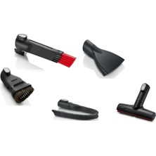 Bosch Unlimited Seri 6 + 7 ve 8 Şarjlı Süpürge Uyumlu Aksesuar Seti 5 Parça
