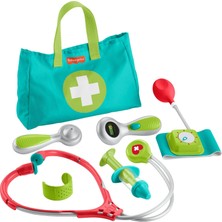 Happy Trend Fisher-Price Doktor Seti Okul Öncesi Çağdaki 3 Yaş ve Üzeri Çocuklar Için 7 Parçadan Oluşan Fisher-Price Doktor Seti Doktor Oyuncakları HYH26