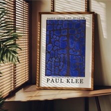 Happy Trend Fark Tanıtım Paul Klee Çerçevesiz Poster, Modern Dekoratif Çerçevesiz Poster, Tablo, Paulklee-5, 30 x 40