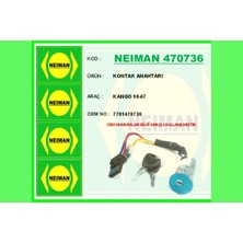 Bescher Kmrsfres Kontak Kilidi - Anahtarli Renault Kangoo 98-07