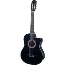 Bolero Cb-1 Bk Cw Kesik Kasa Klasik Gitar- Siyah