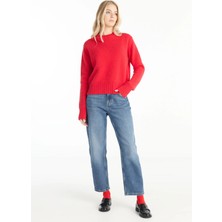 Ted Baker Mavi  Kadın Tapered Fit Pantolon TBWRDN1036-2