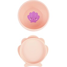 Pandish Exclusive Series Clamsy Silikon Vakum Tabanlı Kapaklı Kase