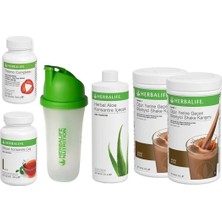 Herbalife Full Set 2 - Shaker Hediyeli (2 Vanilyalı Shake + 100GR Klasik Çay + Aloe +Thermo) HEK1078