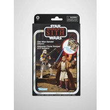 Hasbro Star Wars Vintage Collection Obi-Wan Kenobi & Airborne Clone Trooper, Star Wars: Revenge Of The Sith Ikili Aksiyon Figür Seti