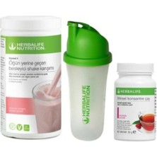 Herbalife Formül 1 Ahududu Beyaz Çikolatalı Shake / Ahududulu Aromalı Konsantre Çay 50 Gr/shaker