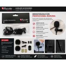 Saf Hobi Rycote Lavalier Accessories – Profesyonel Yaka Mikrofonu Aksesuarı | Made In Uk