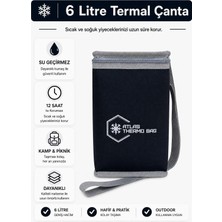 Wallery Bags 6 Litre Isı Yalıtımlı Kamp Piknik Termos Sıcak Soğuk Termal Çanta