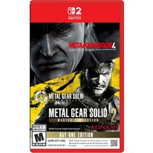 Nintendo Metal Gear Solid: Master Collection Vol. 2 – Day One Edition – Switch 2 - Fiziki Kartuş Oyun