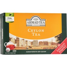 Happy Trend Ahmad Tea Ceylon Tea Demlik Poşet Çay 100'LÜ 320 G